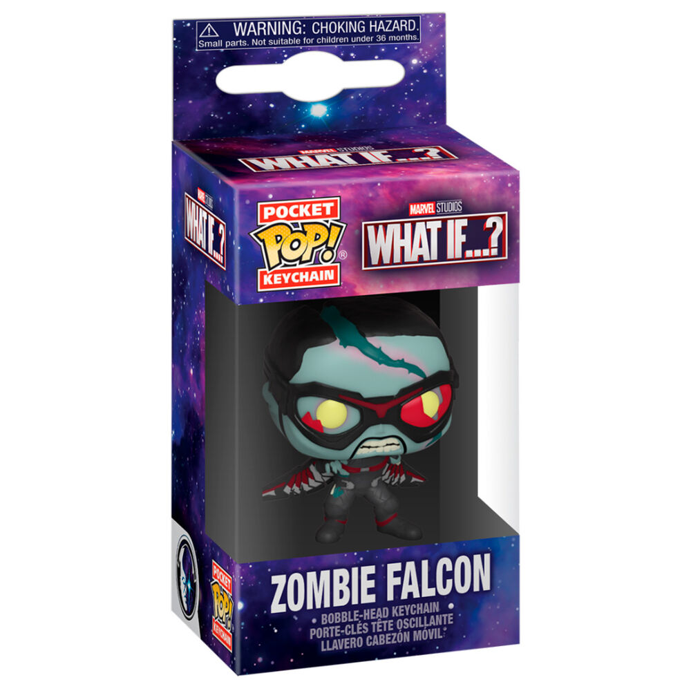 Porta-Chaves Funko POP!Marvel What If Zombie Falcon