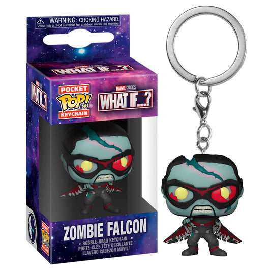 Porta-Chaves Funko POP!Marvel What If Zombie Falcon