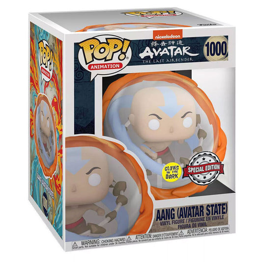 Funko POP!Avatar Aang All Elements Glow in the Dark Exclusive