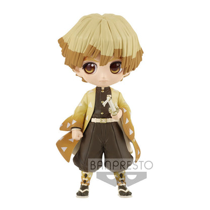 Kimetsu no Yaiba Demon Slayer Zenitsu Agatsuma Q posket ver.B Figura 14cm