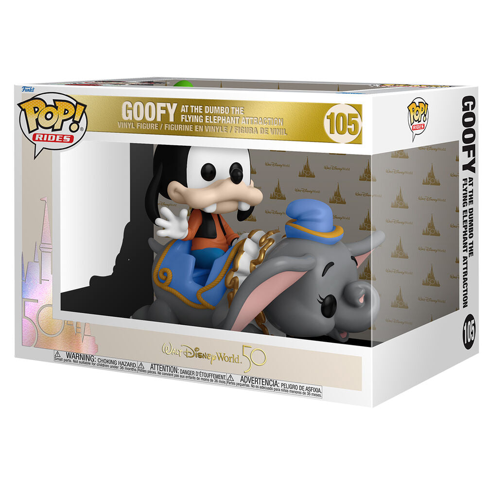 Funko POP!World 50th Goofy At the Dumbo the Flying Elephant Attraction