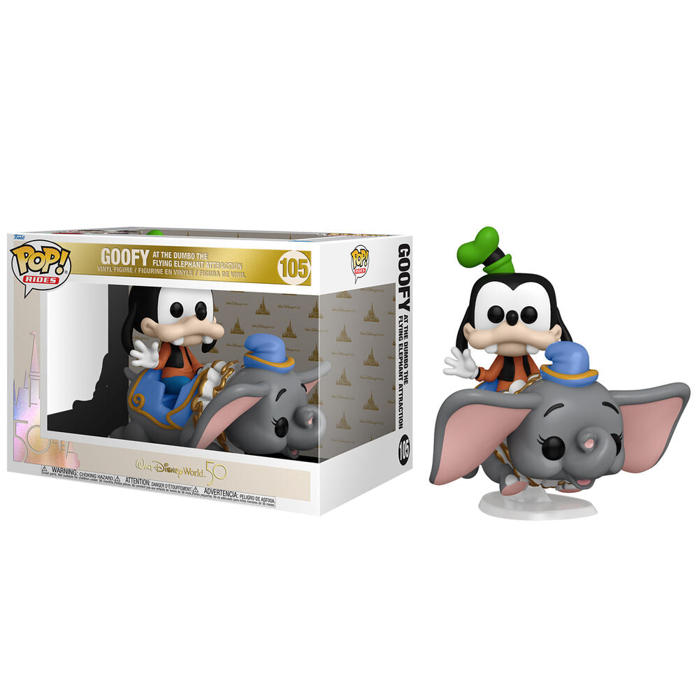 Funko POP!World 50th Goofy At the Dumbo the Flying Elephant Attraction