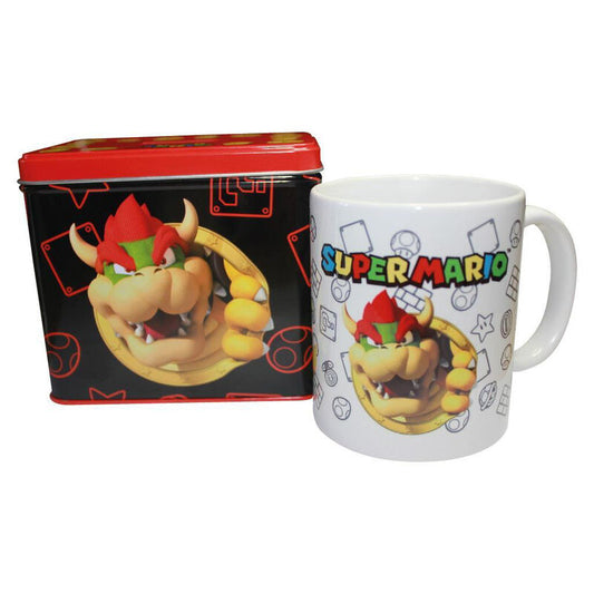 Nintendo Super Mario Bros Bowser Caneca + Mealheiro set