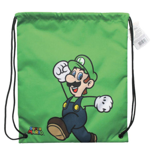 Nintendo Super Mario Bros Luigi Mala de Ginásio 40cm