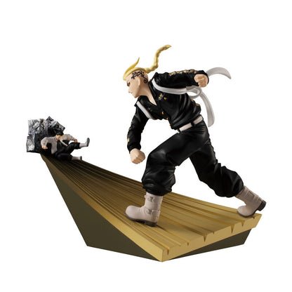 Toman Heroic Scenes Tokyo Revengers Series Petitrama pack 4 Figuras 8cm