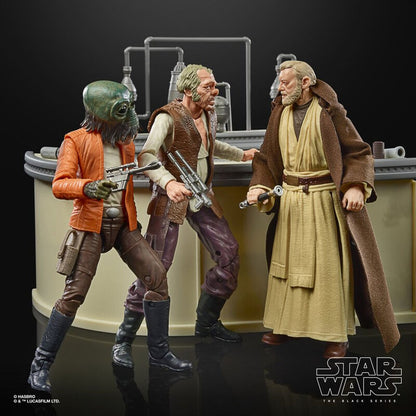 Star Wars Black Series The Power Of The Force Cantina Showdown pack Figura 15cm