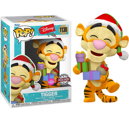 Funko POP!Disney Holiday Tigger Flocked Exclusive