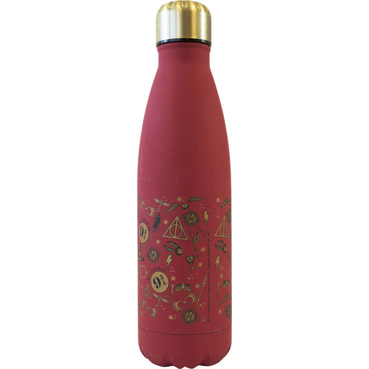 Harry Potter Hogwarts Garrafa de Aço Inoxidável  500ml