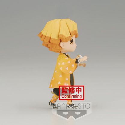 Demon Slayer Kimetsu No Yaiba Zenitsu Agatsuma Q posket petit Figura 7cm
