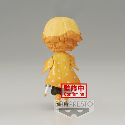 Demon Slayer Kimetsu No Yaiba Zenitsu Agatsuma Q posket petit Figura 7cm