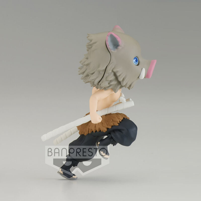 Demon Slayer Kimetsu No Yaiba Inosuke Hashibira Q posket petit Figura 7cm