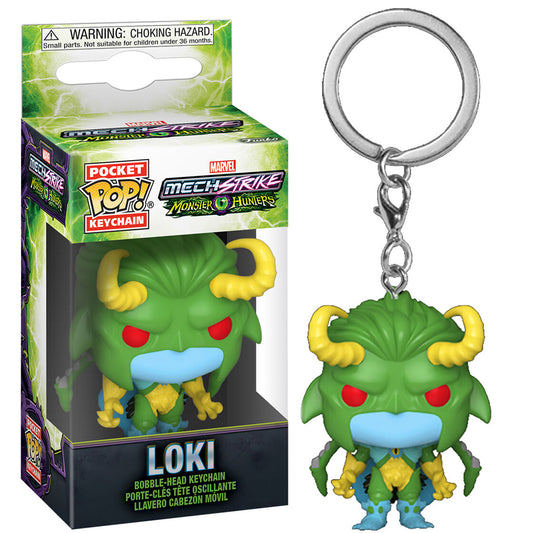 Porta-Chaves Funko POP!Marvel Monster Hunters Loki