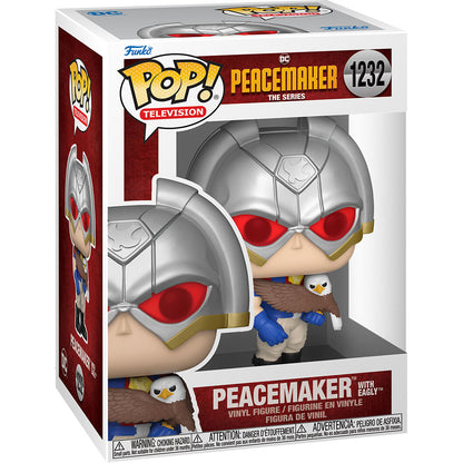 Funko POP!DC Comics Peacemaker - Peacemaker with Eagly