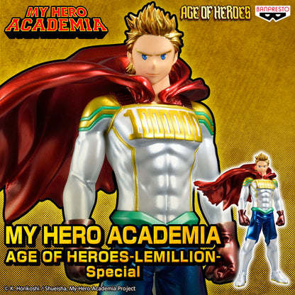 My Hero Academia Age of Heroes Lemillion Figura 18cm