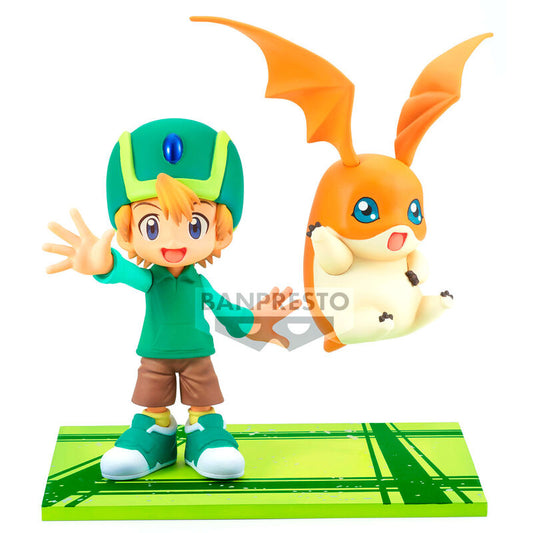 Digimon Adventure - Adventure Archives Takeru & Patamon Figura 15cm