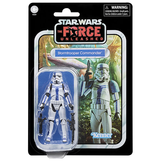 Star Wars The Force Unleashed Stormtrooper Commander Figura 9,5cm
