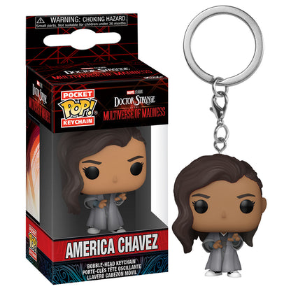 Porta-Chaves Funko POP!Marvel Doctor Strange America Chavez