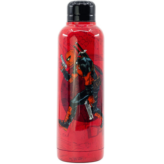 Marvel Deadpool Garrafa de Aço Inoxidável 515ml