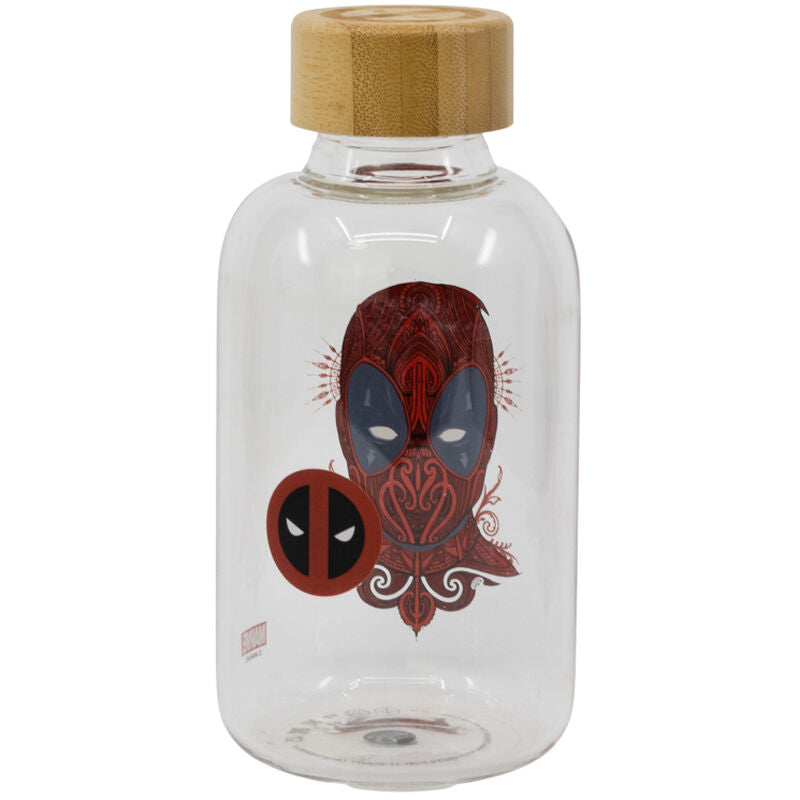 Marvel Deadpool Garrafa de Vidro 620ml