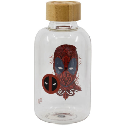 Marvel Deadpool Garrafa de Vidro 620ml