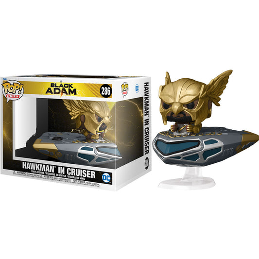Funko POP!DC Comics Black Adam Hawkman in Cruiser