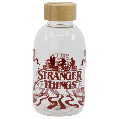 Stranger Things Garrafa de Vidro 620ml