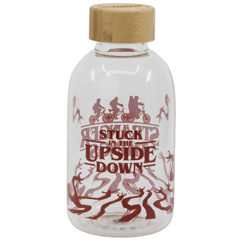 Stranger Things Garrafa de Vidro 620ml