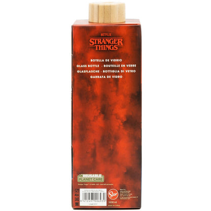 Stranger Things Garrafa de Vidro 1030ml