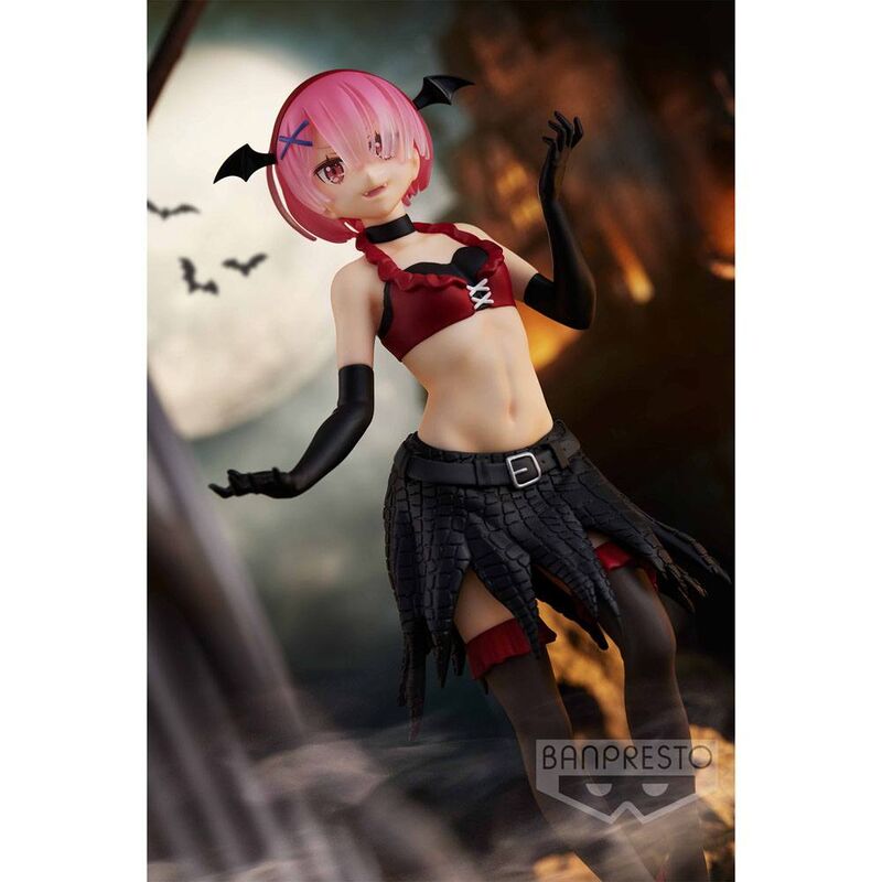 Re:Zero Starting Life in Another World Espresto Monster Motions Ram Figura 22cm