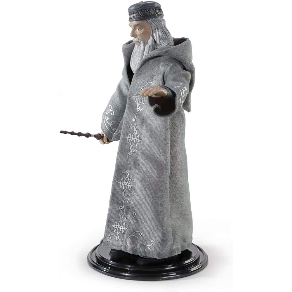 Harry Potter Dumbledore with Varinha Bendyfigs Figura Maleável 19cm
