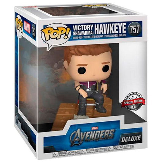 Funko POP!Marvel Avengers Hawkeye Victory Shawarma Exclusive