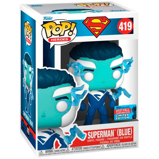 Funko POP!DC Comics Superman Blue Exclusive