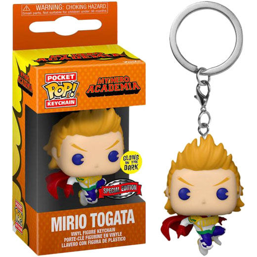 Porta-Chaves Funko POP!My Hero Academia Mirio Togata Exclusive