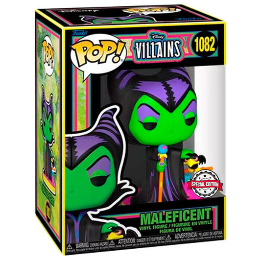 Funko POP!Disney Villains Maleficent Black Light Exclusive