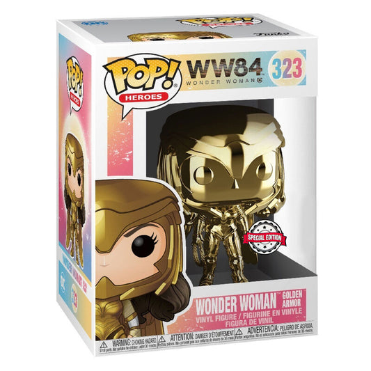 Funko POP! DC Comics Wonder Woman 1984 Gold Power Exclusive