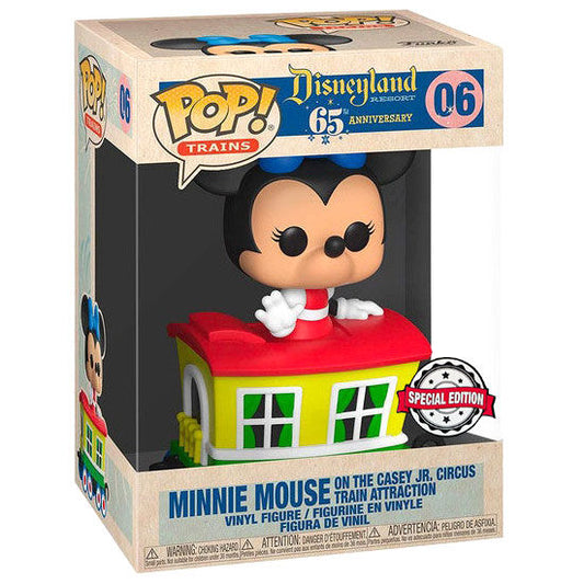 Funko POP!Disney Train Casey Jr- Minnie in Car 6 Exclusive