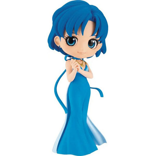 Sailor Moon Eternal the Movie Pretty Guardian Princess Mercury ver.A Q posket Figura 14cm