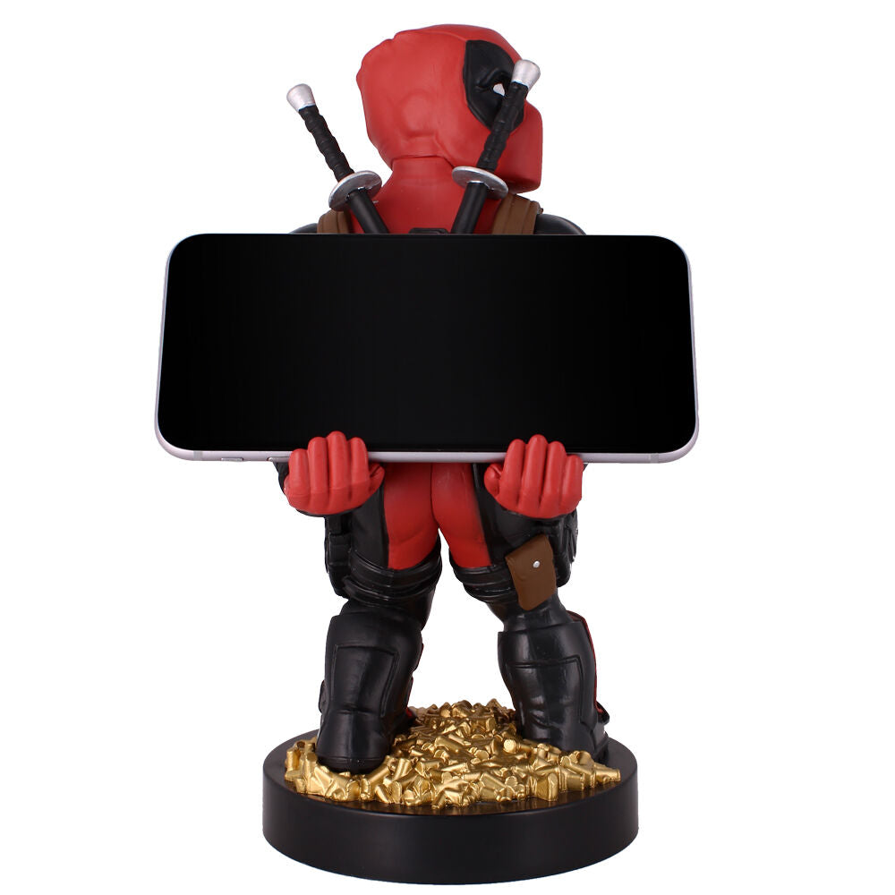 Marvel Deadpool Figura clamping  bracket Cable guy 21cm