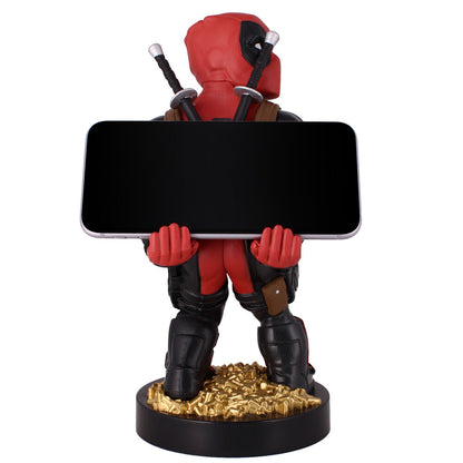 Marvel Deadpool Figura clamping  bracket Cable guy 21cm