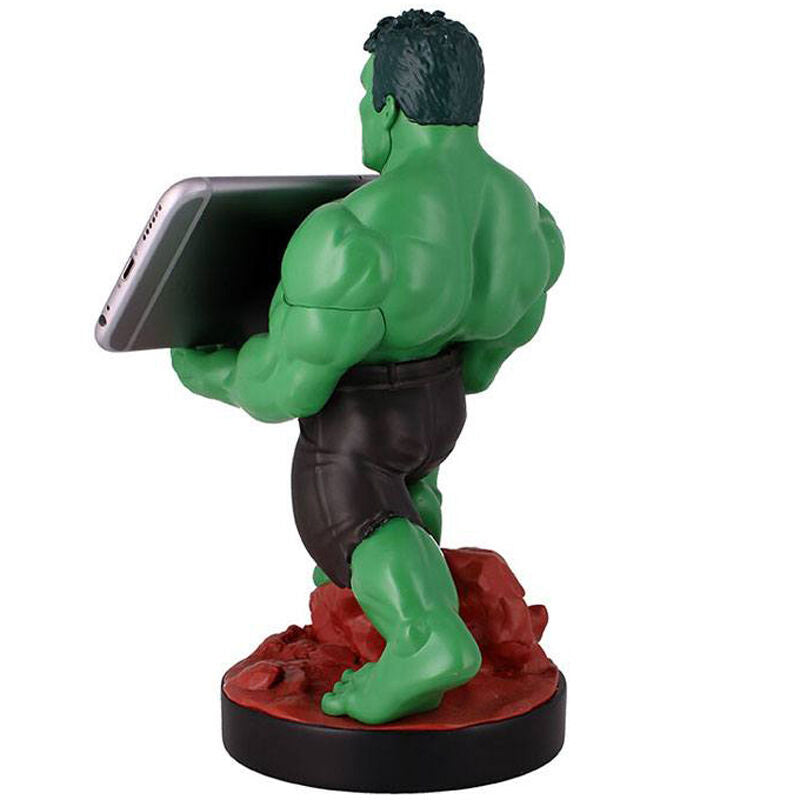 Marvel Avengers Hulk Figura clamping  bracket Cable guy 21cm