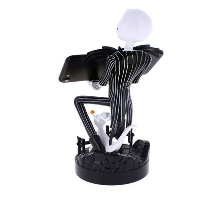 Disney Nightmare Before Christmas Jack Skellington Figura clamping  bracket Cable guy 21cm