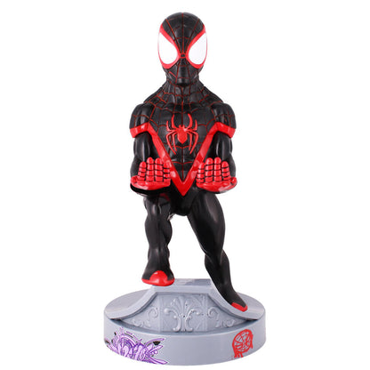 Marvel Spiderman Miles Morales Figura clamping  bracket Cable guy 21cm