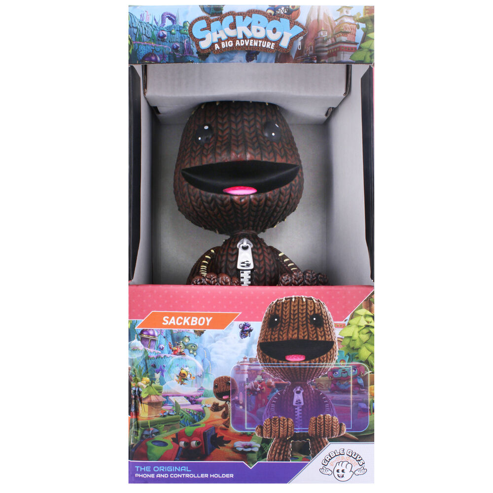 LittleBigPlanet Sackboy Figura clamping  bracket Cable guy 21cm
