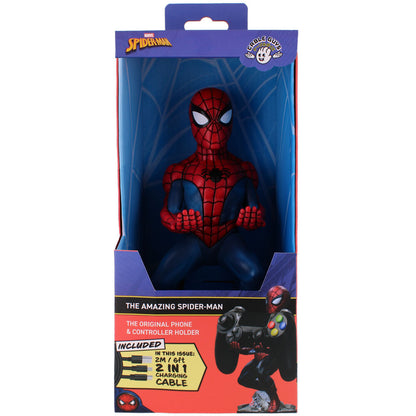 Marvel Spiderman Figura clamping  bracket Cable guy 21cm