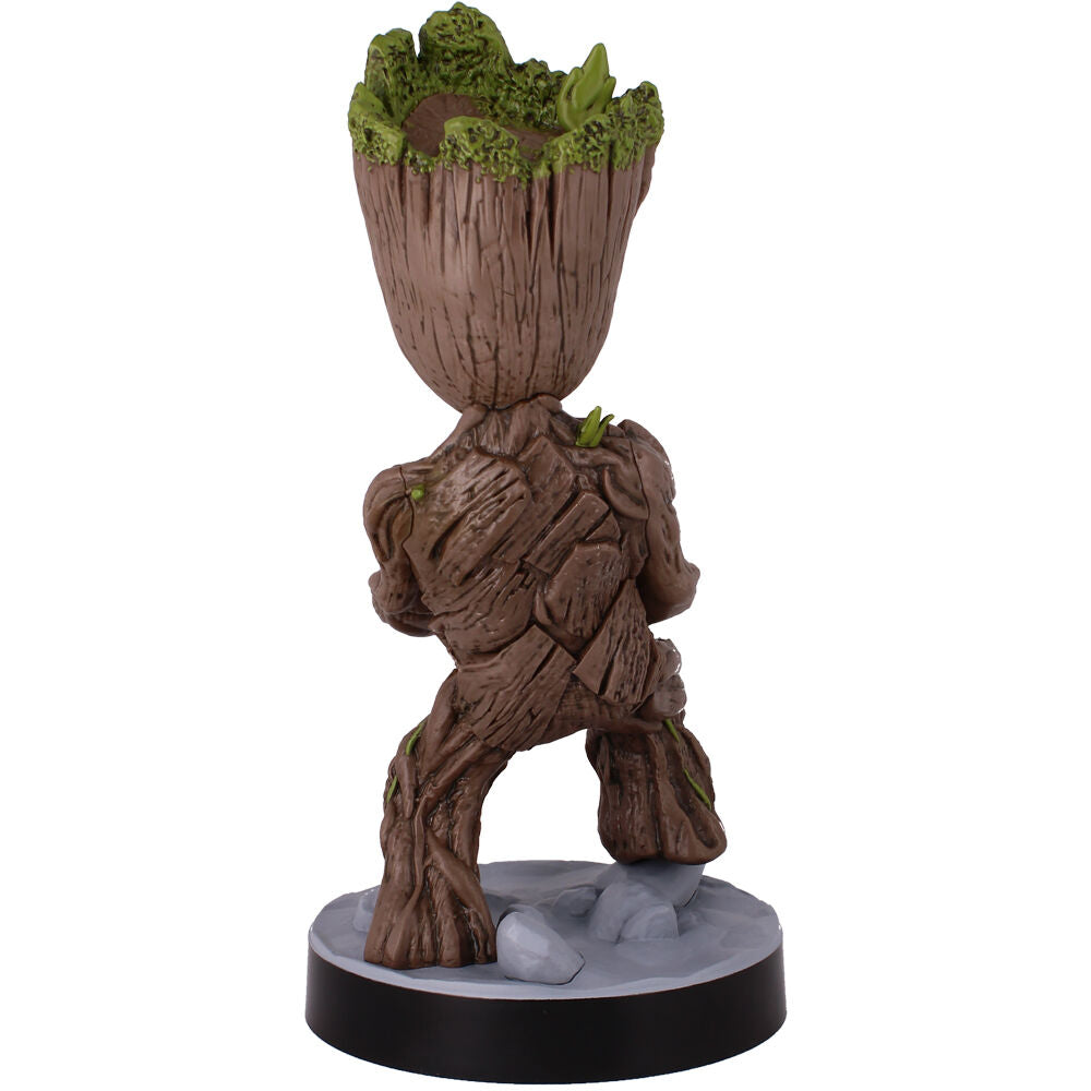 Marvel Guardians of the Galaxy Groot Figura clamping  bracket Cable guy 21cm