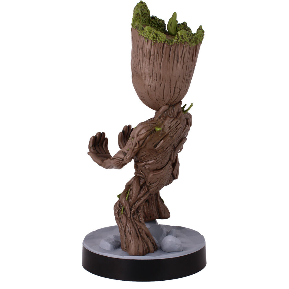 Marvel Guardians of the Galaxy Groot Figura clamping  bracket Cable guy 21cm