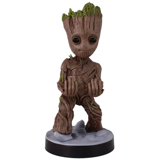 Marvel Guardians of the Galaxy Groot Figura clamping  bracket Cable guy 21cm