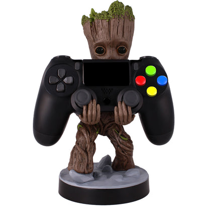 Marvel Guardians of the Galaxy Groot Figura clamping  bracket Cable guy 21cm