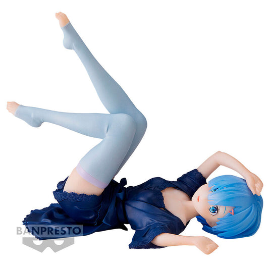 Re:Zero Starting Life in Another World Relax Time Rem Dressing Figura 10cm