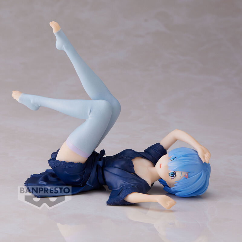 Re:Zero Starting Life in Another World Relax Time Rem Dressing Figura 10cm
